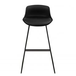 Mørteens Chaises de bar Skelde (lot de 2) - Noir -Meubles de salle à manger Soldes Magasin 1000214337 200609 08093400024 DETAILS P000000001000214337