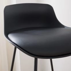 Mørteens Chaises de bar Skelde (lot de 2) - Noir -Meubles de salle à manger Soldes Magasin 1000214337 210223 11365600022 DETAILS P000000001000214337