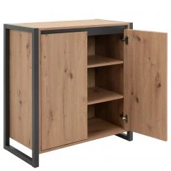 Red Living Buffet Denville I - Imitation chêne artisan / Anthracite -Meubles de salle à manger Soldes Magasin 1000214486 200608 14150300010 DETAILS P000000001000214486