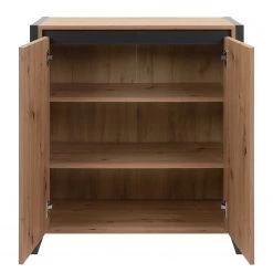 Red Living Buffet Denville I - Imitation chêne artisan / Anthracite -Meubles de salle à manger Soldes Magasin 1000214486 200608 14150400011 DETAILS P000000001000214486