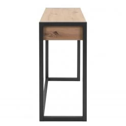 Red Living Console Denville - Imitation chêne artisan / Anthracite -Meubles de salle à manger Soldes Magasin 1000214487 200608 14151300018 DETAILS P000000001000214487