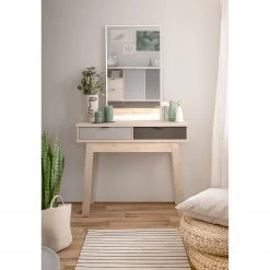 Mørteens Console Elysian - Gris / Imitation chêne -Meubles de salle à manger Soldes Magasin 1000214488 201006 17470400003 MOOD DETAILS P000000001000214488 mood