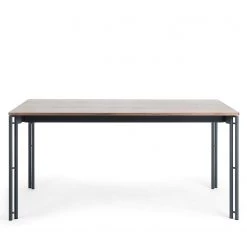 Norrwood Table Montels - Partiellement en noyer massif / Acier - Noyer / Noir 12 Norrwood Table Montels - Partiellement en noyer massif / Acier - Noyer / Noir -Meubles de salle à manger Soldes Magasin 1000214935 200608 06190100192 DETAILS P000000001000214935