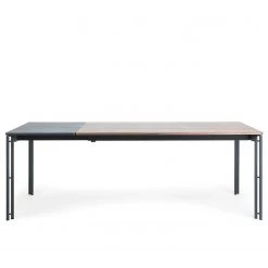 Norrwood Table Montels - Partiellement en noyer massif / Acier - Noyer / Noir 13 Norrwood Table Montels - Partiellement en noyer massif / Acier - Noyer / Noir -Meubles de salle à manger Soldes Magasin 1000214935 200608 06190100193 DETAILS P000000001000214935