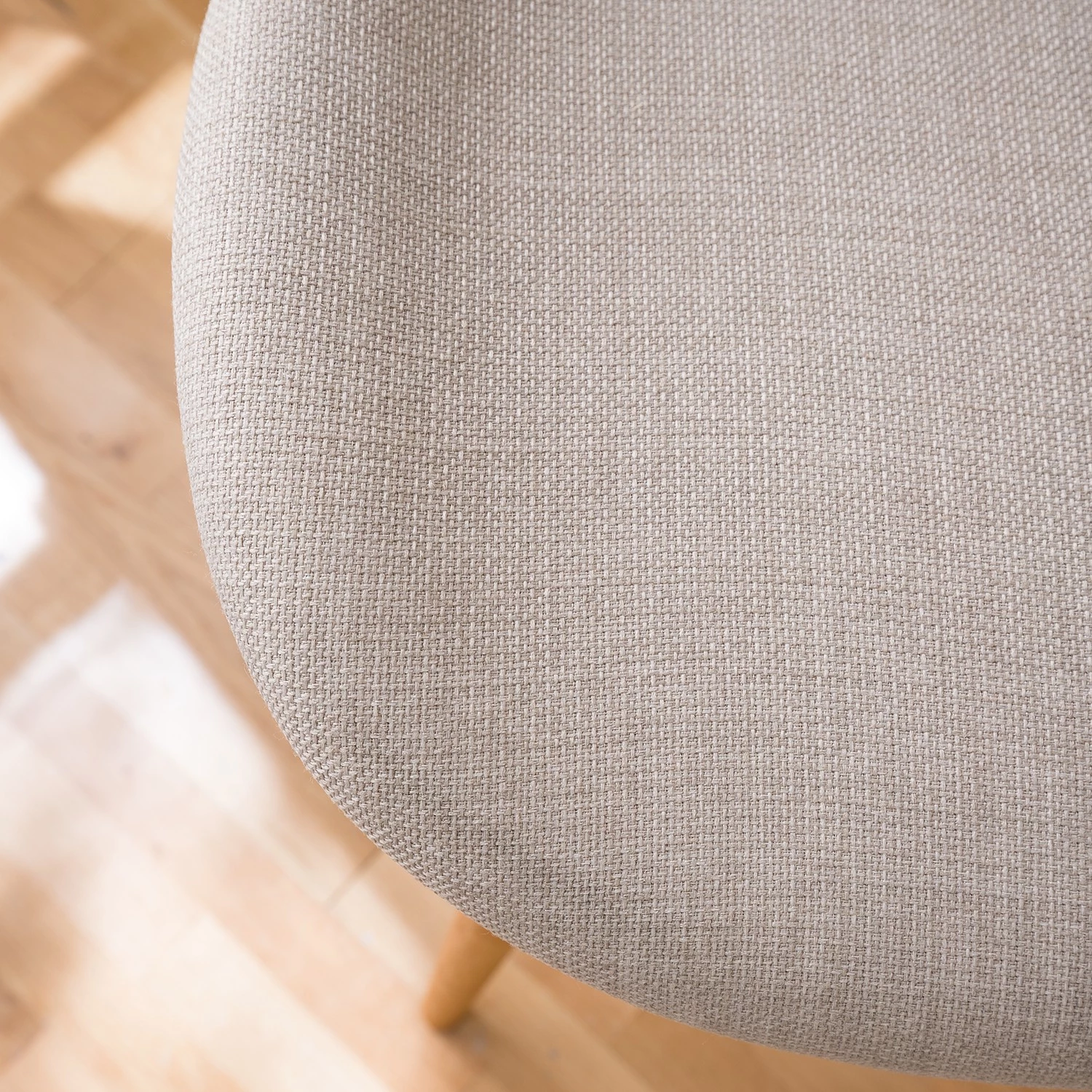 Mørteens Chaises de bar Livaras (lot de 2) - Hévéa massif - Hévéa - Tissu Radis: Crème 16 Mørteens Chaises de bar Livaras (lot de 2) - Hévéa massif - Hévéa - Tissu Radis: Crème – Image 16