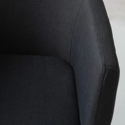 Mørteens Chaises à accoudoirs Nicholas XXL - Tissu Cors: Anthracite - 1 chaise -Meubles de salle à manger Soldes Magasin 1000215111 210115 06104000007 DETAILS P000000001000215111