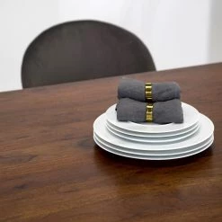 Jack & Alice Table Loga - Acacia massif / Fer - Acacia / Doré -Meubles de salle à manger Soldes Magasin 1000215561 210929 095116000034 DETAILS P000000001000215561