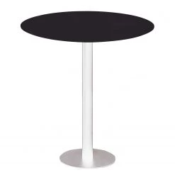 Blanke Design Table haute Tapies I - Acier - Noir / Blanc