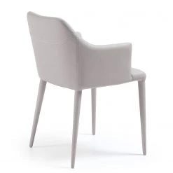 Loftscape Chaises à accoudoirs Dayline II (2 él.) - Imitation cuir / Acier - Gris clair 8 Loftscape Chaises à accoudoirs Dayline II (2 él.) - Imitation cuir / Acier - Gris clair -Meubles de salle à manger Soldes Magasin 1000216162 200623 13432800029 DETAILS P000000001000216162