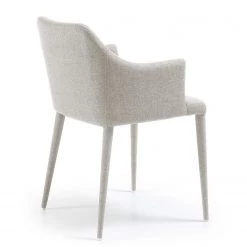 Loftscape Chaises à accoudoirs Dayline I (2 él.) - Tissu / Acier - Gris clair -Meubles de salle à manger Soldes Magasin 1000216182 200623 13454800165 DETAILS P000000001000216182