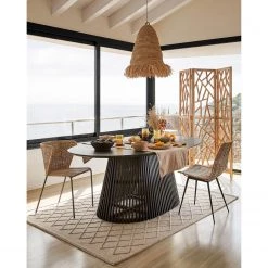 Red Living Chaises Rantin(lot de 2) - Rotin / Acier - Rotin / Noir 14 Red Living Chaises Rantin(lot de 2) - Rotin / Acier - Rotin / Noir -Meubles de salle à manger Soldes Magasin 1000216198 200623 13474500275 MOOD DETAILS P000000001000216198 mood