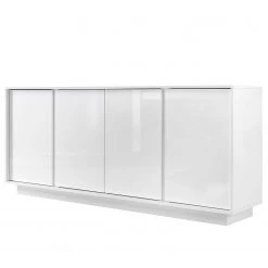 LC Spa Enfilade Ice I - Blanc brillant - Largeur : 180 cm