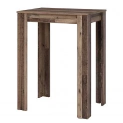 Loftscape Table haute Nordman - Imitation bois recyclé