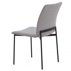 Fredriks Chaises Wines (lot de 2) - Tissu / Fer - Gris clair -Meubles de salle à manger Soldes Magasin 1000216623 210108 11504300037 DETAILS P000000001000216623