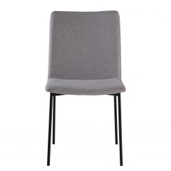 Fredriks Chaises Wines (lot de 2) - Tissu / Fer - Gris clair -Meubles de salle à manger Soldes Magasin 1000216623 210125 12454600010 DETAILS P000000001000216623