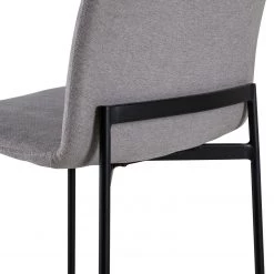 Fredriks Chaises Wines (lot de 2) - Tissu / Fer - Gris clair -Meubles de salle à manger Soldes Magasin 1000216623 210125 12454600014 DETAILS P000000001000216623