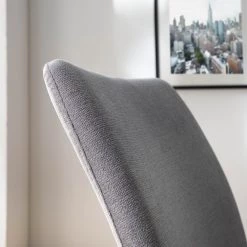 Fredriks Chaises Wines (lot de 2) - Tissu / Fer - Gris clair -Meubles de salle à manger Soldes Magasin 1000216623 210225 14254600003 DETAILS P000000001000216623