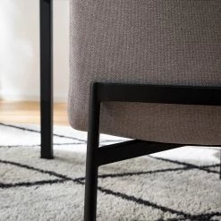 Fredriks Chaises Wines (lot de 2) - Tissu / Fer - Gris clair -Meubles de salle à manger Soldes Magasin 1000216623 210225 14254600006 DETAILS P000000001000216623