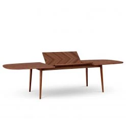 Studio Copenhagen Table Baho - (extensible) - Placage noyer véritable 11 Studio Copenhagen Table Baho - (extensible) - Placage noyer véritable -Meubles de salle à manger Soldes Magasin 1000216664 200820 06181700228 DETAILS P000000001000216664