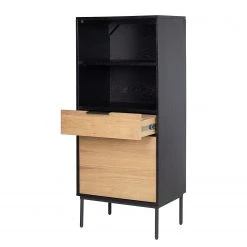 Studio Copenhagen Étagère Xavi - Placage en bois véritable / Métal - Chêne / Chêne noir 17 Studio Copenhagen Étagère Xavi - Placage en bois véritable / Métal - Chêne / Chêne noir -Meubles de salle à manger Soldes Magasin 1000218026 220107 12570000076 DETAILS P000000001000218026