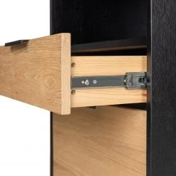 Studio Copenhagen Étagère Xavi - Placage en bois véritable / Métal - Chêne / Chêne noir 22 Studio Copenhagen Étagère Xavi - Placage en bois véritable / Métal - Chêne / Chêne noir -Meubles de salle à manger Soldes Magasin 1000218026 220107 12570000086 DETAILS P000000001000218026