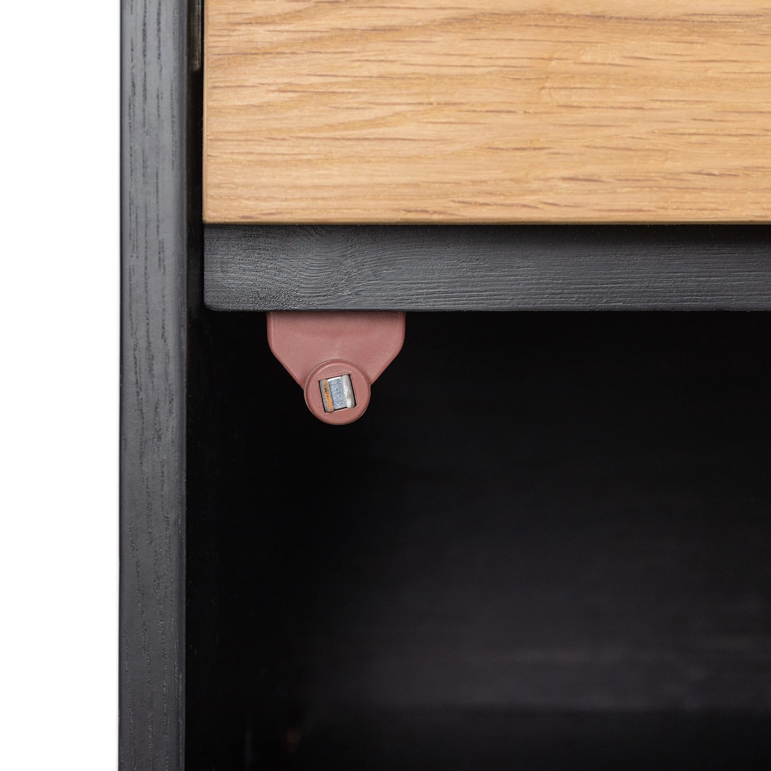 Studio Copenhagen Étagère Xavi - Placage en bois véritable / Métal - Chêne / Chêne noir 10 Studio Copenhagen Étagère Xavi - Placage en bois véritable / Métal - Chêne / Chêne noir – Image 10