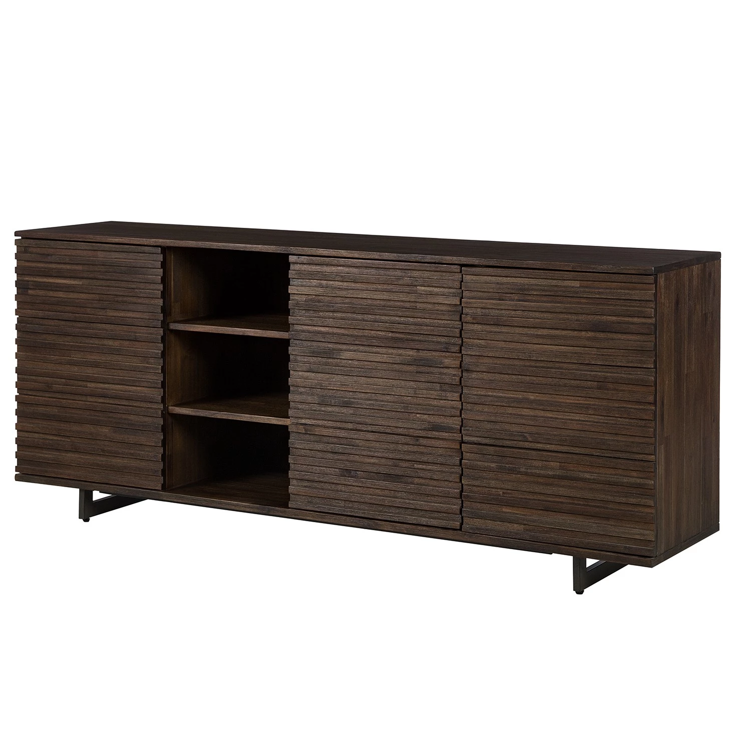 Studio Copenhagen Buffet Kirley III - Acacia massif - Acacia foncé 1 Studio Copenhagen Buffet Kirley III - Acacia massif - Acacia foncé