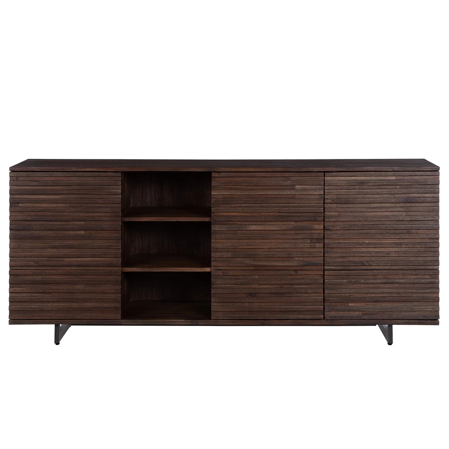 Studio Copenhagen Buffet Kirley III - Acacia massif - Acacia foncé 6 Studio Copenhagen Buffet Kirley III - Acacia massif - Acacia foncé – Image 6
