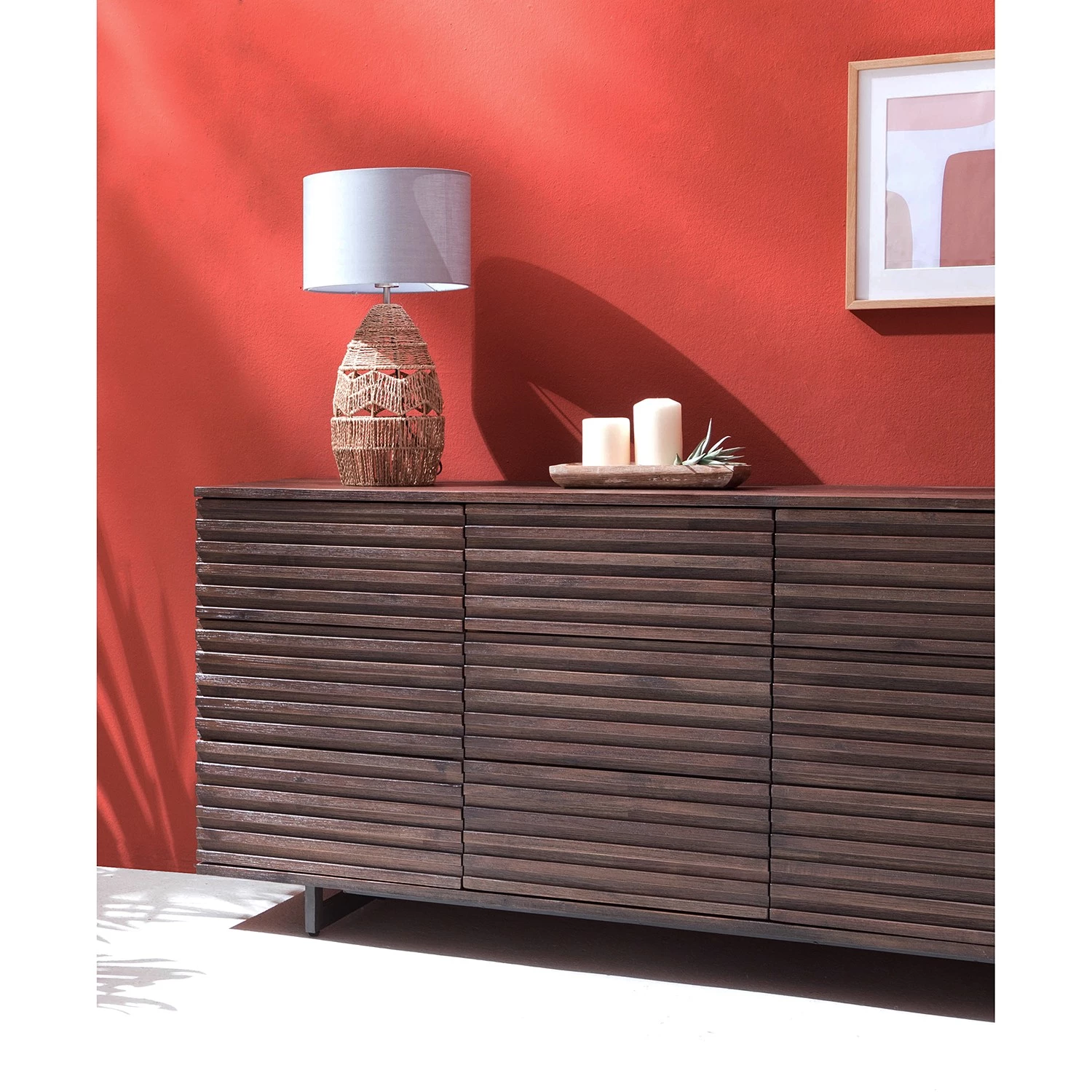 Studio Copenhagen Buffet Kirley II - Acacia massif - Acacia foncé 9 Studio Copenhagen Buffet Kirley II - Acacia massif - Acacia foncé – Image 9