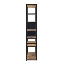 Studio Copenhagen Étagère Flox II - Placage en bois véritable / Métal -Chêne / Noir -Meubles de salle à manger Soldes Magasin 1000218118 210903 14103100012 DETAILS P000000001000218118