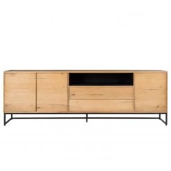 Studio Copenhagen Buffet Flox II - Placage en bois véritable / Métal -Chêne / Noir 15 Studio Copenhagen Buffet Flox II - Placage en bois véritable / Métal -Chêne / Noir -Meubles de salle à manger Soldes Magasin 1000218135 210901 08134800021 DETAILS P000000001000218135