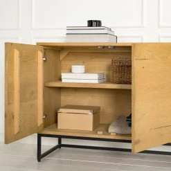 Studio Copenhagen Buffet Flox II - Placage en bois véritable / Métal -Chêne / Noir 20 Studio Copenhagen Buffet Flox II - Placage en bois véritable / Métal -Chêne / Noir -Meubles de salle à manger Soldes Magasin 1000218135 211020 14143800060 DETAILS P000000001000218135