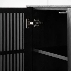 Studio Copenhagen Buffet haut Dowland - Placage en bois véritable - Chêne / Noir 32 Studio Copenhagen Buffet haut Dowland - Placage en bois véritable - Chêne / Noir -Meubles de salle à manger Soldes Magasin 1000218356 210303 06480300009 DETAILS P000000001000218356