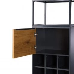 Red Living Armoire Barview II - Placage en chêne - Chêne / Anthracite -Meubles de salle à manger Soldes Magasin 1000218359 210325 11334900010 DETAILS P000000001000218359