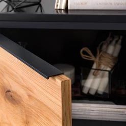 Red Living Armoire Barview II - Placage en chêne - Chêne / Anthracite -Meubles de salle à manger Soldes Magasin 1000218359 210413 12575200004 DETAILS P000000001000218359