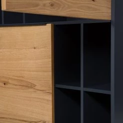 Red Living Buffet haut Barview - Placage en chêne - Chêne / Anthracite -Meubles de salle à manger Soldes Magasin 1000218365 210319 11334900026 DETAILS P000000001000218365