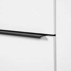 Fredriks Buffet White Hall II - Blanc mat / Noir -Meubles de salle à manger Soldes Magasin 1000218367 210420 13405900008 DETAILS P000000001000218367