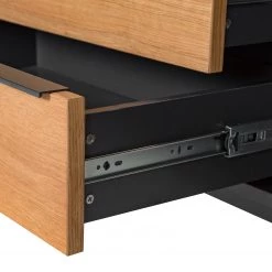 Red Living Buffet Barview II - Placage en chêne - Chêne / Anthracite -Meubles de salle à manger Soldes Magasin 1000218373 210303 09075400006 DETAILS P000000001000218373