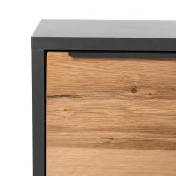 Red Living Buffet Barview II - Placage en chêne - Chêne / Anthracite -Meubles de salle à manger Soldes Magasin 1000218373 210303 09080000010 DETAILS P000000001000218373