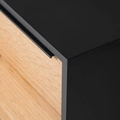 Red Living Buffet Barview II - Placage en chêne - Chêne / Anthracite -Meubles de salle à manger Soldes Magasin 1000218373 210303 09080500013 DETAILS P000000001000218373