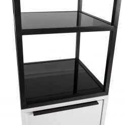 Fredriks Étagère White Hall - Blanc mat / Noir 19 Fredriks Étagère White Hall - Blanc mat / Noir -Meubles de salle à manger Soldes Magasin 1000218374 210121 14233500005 DETAILS P000000001000218374