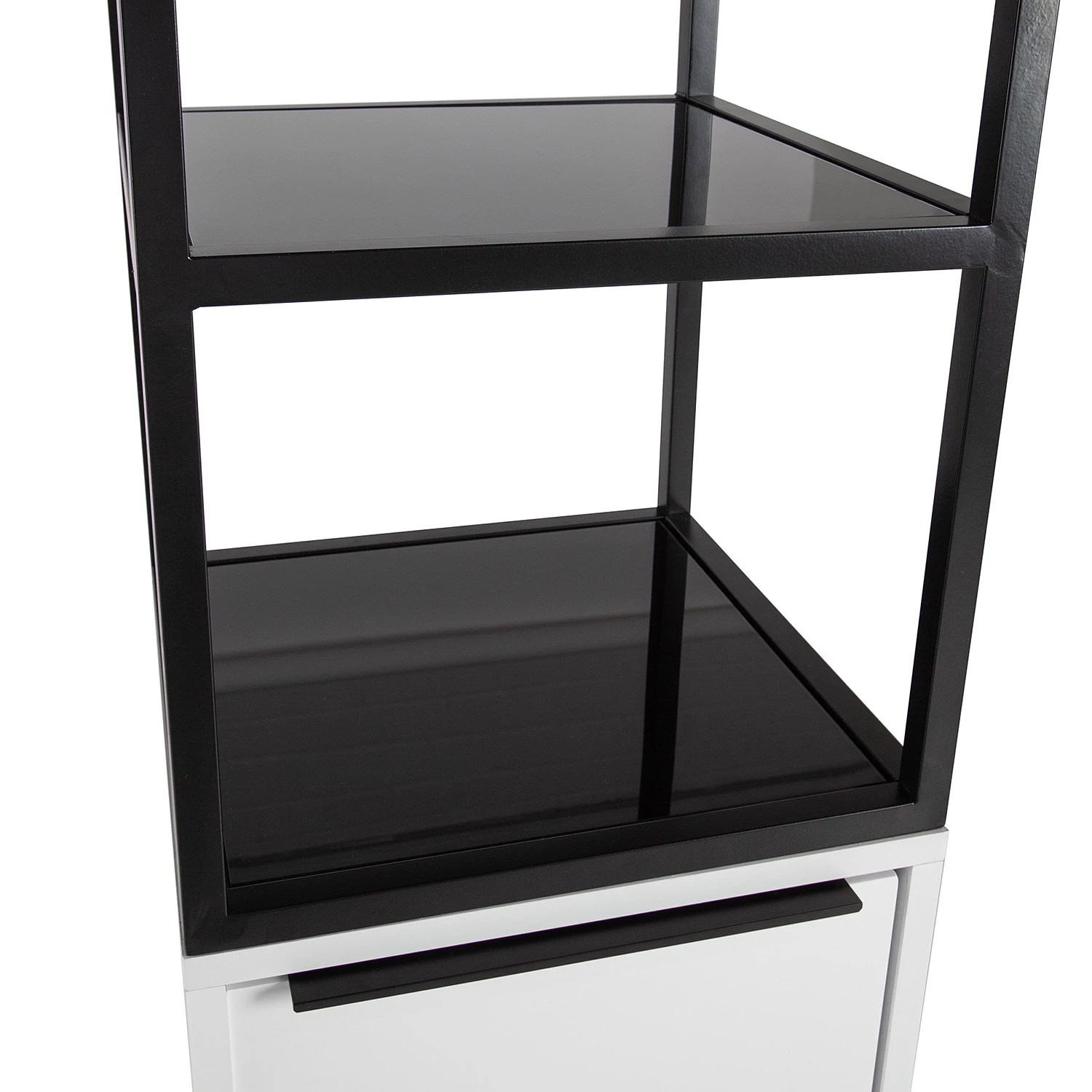 Fredriks Étagère White Hall - Blanc mat / Noir 7 Fredriks Étagère White Hall - Blanc mat / Noir – Image 7