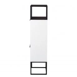 Fredriks Armoire White Hall II - Blanc mat / Noir -Meubles de salle à manger Soldes Magasin 1000218376 210303 09052100004 DETAILS P000000001000218376