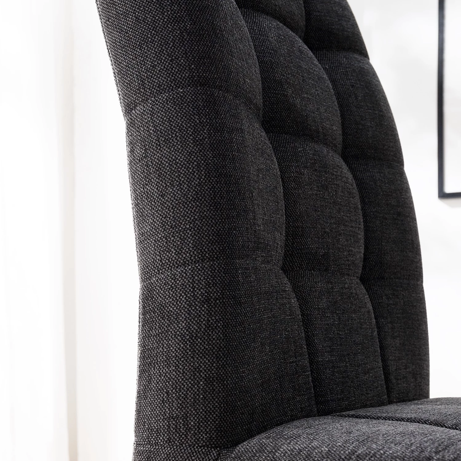 Ars manufacti Chaises cantilever Stawley I (lot de 2) - Tissage à plat / Acier inoxydable - Gris foncé / Acier inoxydable 10 Ars manufacti Chaises cantilever Stawley I (lot de 2) - Tissage à plat / Acier inoxydable - Gris foncé / Acier inoxydable – Image 10