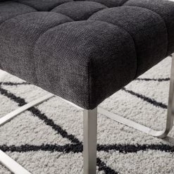 Ars manufacti Chaises cantilever Stawley I (lot de 2) - Tissage à plat / Acier inoxydable - Gris foncé / Acier inoxydable 28 Ars manufacti Chaises cantilever Stawley I (lot de 2) - Tissage à plat / Acier inoxydable - Gris foncé / Acier inoxydable -Meubles de salle à manger Soldes Magasin 1000218417 210224 13104100006 DETAILS P000000001000218417