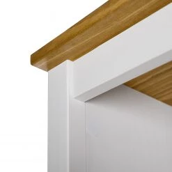 Maison Belfort Étagère Rivery II - Pin massif - Blanc - Largeur : 45 cm -Meubles de salle à manger Soldes Magasin 1000218430 220425 033 DETAILS P000000001000218430