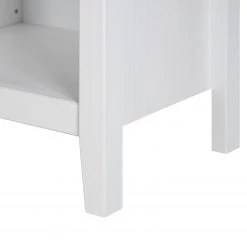 Maison Belfort Étagère Rivery II - Pin massif - Blanc - Largeur : 45 cm -Meubles de salle à manger Soldes Magasin 1000218430 220425 036 DETAILS P000000001000218430