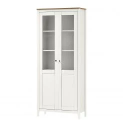 Maison Belfort Vitrine Rivery I - Pin massif - Blanc