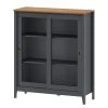 Maison Belfort Buffet Rivery IV - Pin massif - Anthracite