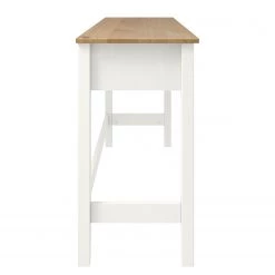 Maison Belfort Console Rivery - Pin massif - Blanc -Meubles de salle à manger Soldes Magasin 1000218464 210128 06214100156 DETAILS P000000001000218464
